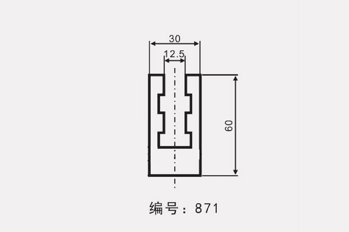TG-871鏈條導軌